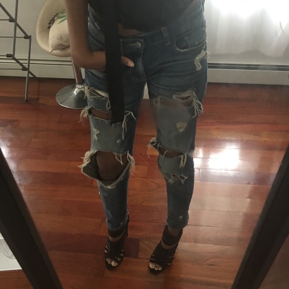 ASOS Black Heeled sandals - Picture 6 of 8